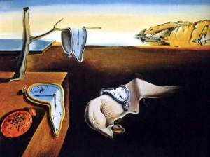 "La persistencia de la memoria". Salvador Dalí.